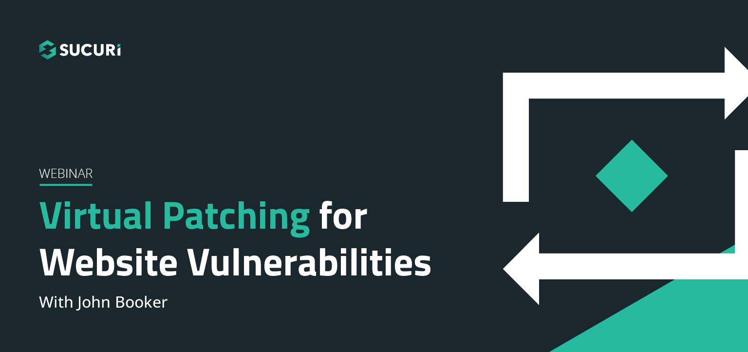 Picture of presenter of Virtual Patching Webinar