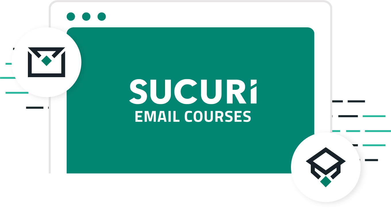 Sucuri Email Courses Parent Page Hero Image